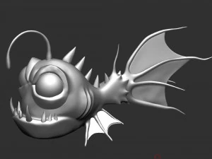 fish lantern 3D Model