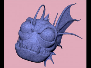 fish lantern 3D 模型