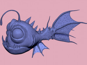 fish lantern 3D 模型