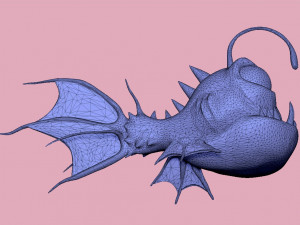 fish lantern 3D 模型