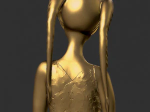 of an alien 3D Model