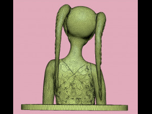 of an alien 3D Model