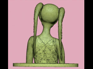 of an alien 3D Model