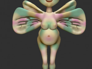 alien entity fantasy 3D Model