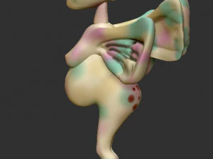 alien entity fantasy 3D Model