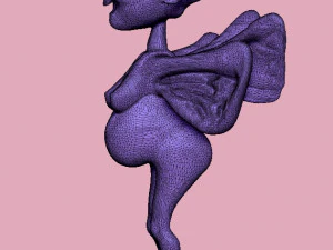 alien entity fantasy 3D Model