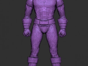 3d men fighter 3D Модель