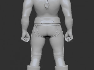 3d men fighter 3D Модель
