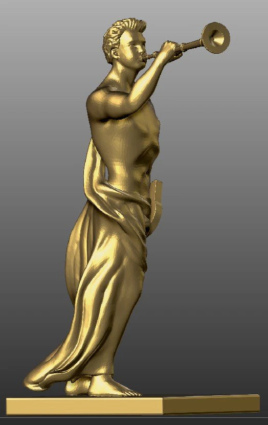 figurine statuette 3D Model .c4d .max .obj .3ds .fbx .stl .blend