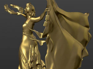 estatueta Modelo 3D