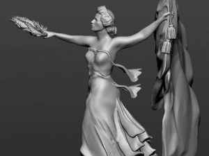 estatueta Modelo 3D