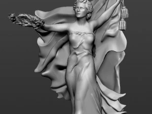 estatueta Modelo 3D