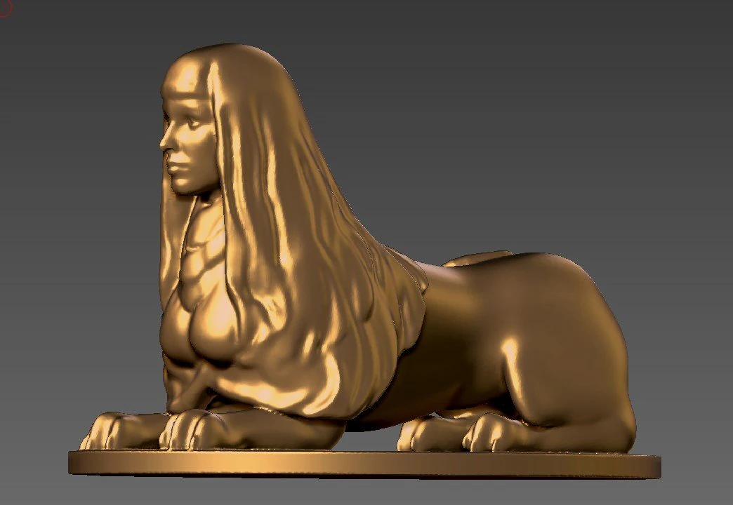 figurine statuette 3D Model .c4d .max .obj .3ds .fbx .stl .blend