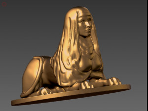 figurine statuette 3D Модель