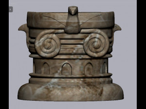 pedestal 3D-Modell