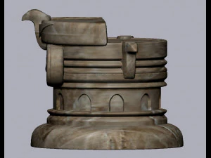 piedistallo Modello 3D