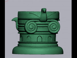 pedestal 3Dモデル
