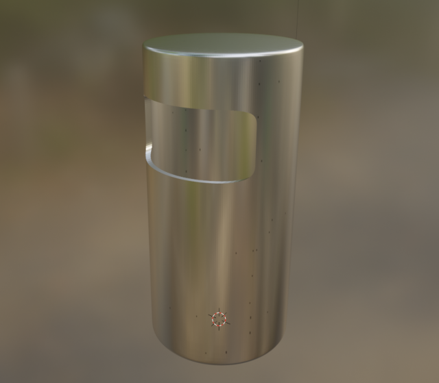 Trash bin 3D 모델 .c4d .max .obj .3ds .fbx .stl .blend 