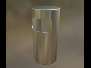 Trash bin Model 3D