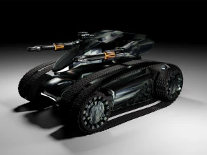cyber tank 3D Model