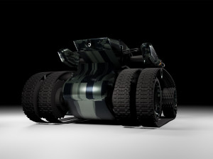 cyber tank 3D 모델