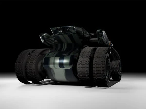 cyber tank 3D Model