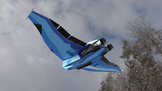 fighter jet 3D Model .c4d .max .obj .3ds .fbx .stl .blend 