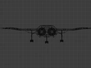 fighter jet 3D Model