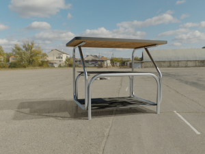 table 3D Model