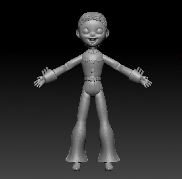 toystory - jessy 3D 프린트 모델 .c4d .max .obj .3ds .fbx .stl .blend 