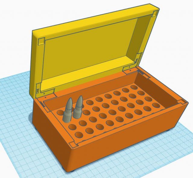 bullet box Modelo 3D .c4d .max .obj .3ds .fbx .stl .blend 
