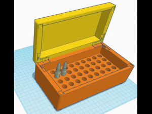子弹盒 3D 模型