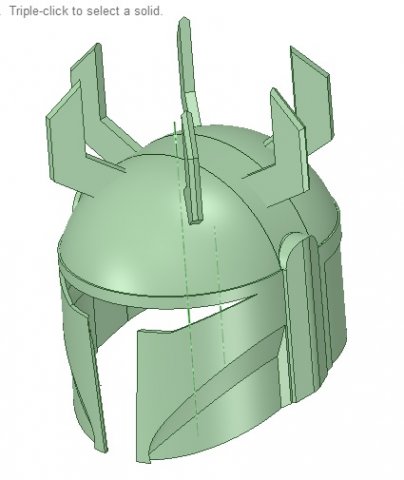 mandalorian helmet darth maul inspired Model 3D .c4d .max .obj .3ds .fbx .stl .blend