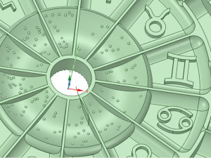 astrology map - with and without the months Modelo de impresión 3D