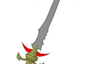 barbarian sword 3D Print Model