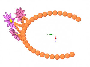 flower headband 3D प्रिंट मॉडल