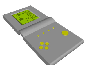 브릭 게임 1999 in 1 3D 모델