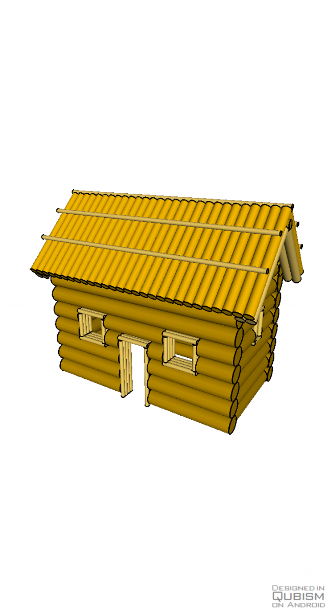 Maison en bois Modelo 3D .c4d .max .obj .3ds .fbx .stl .blend 
