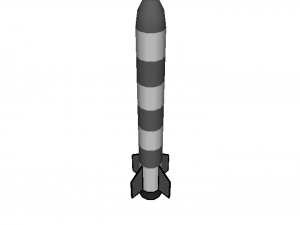 Missile 3D Model