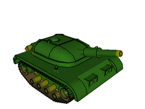 탱크 3D 모델