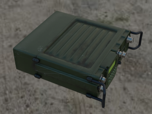 harris rf-5800h-mp falcon ii 3D Модель