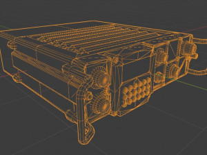 harris rf-5800h-mp falcon ii 3D Модель