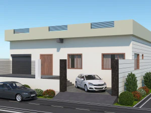 3ds max로 집 외관 만들기 3D 모델