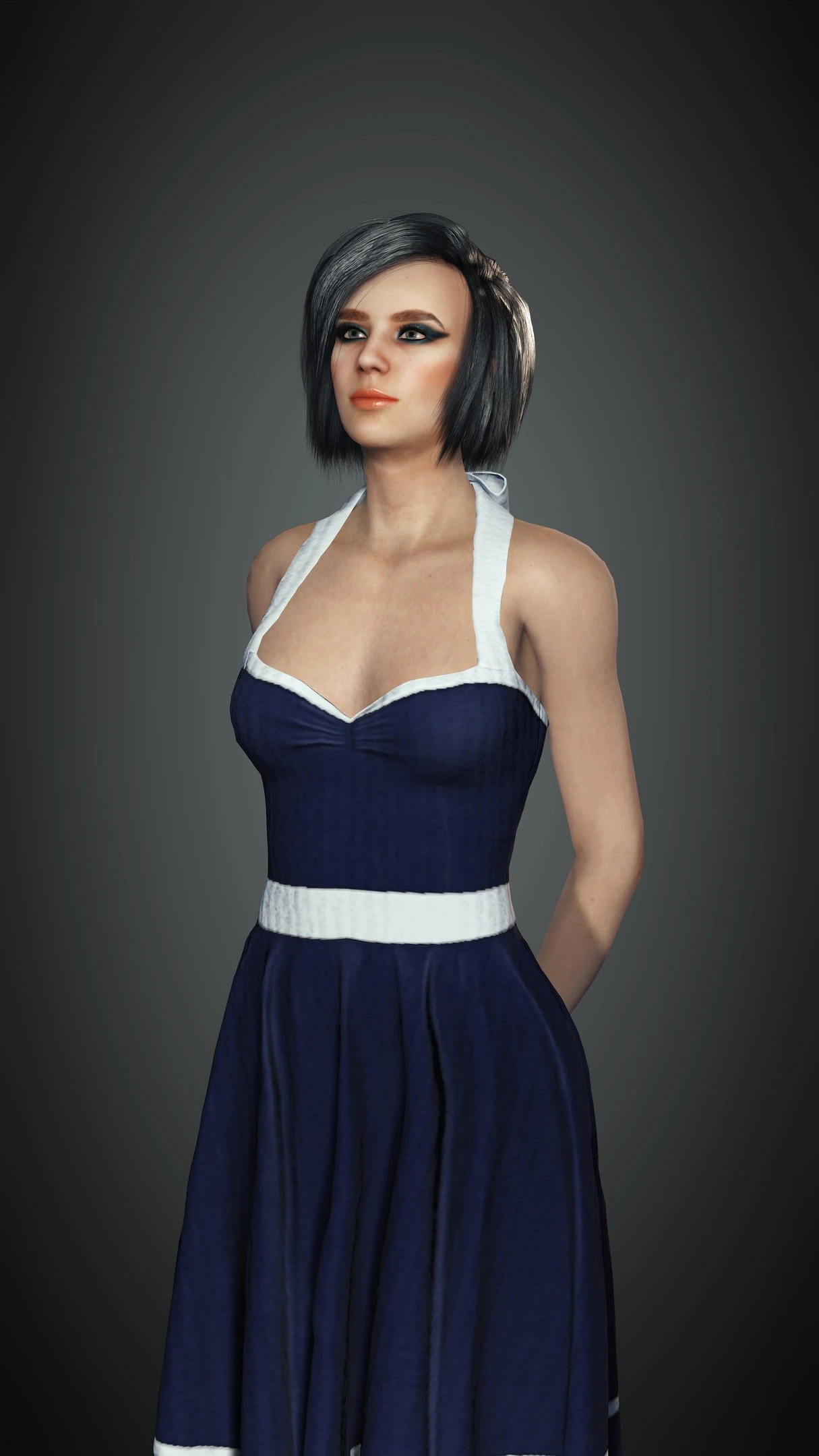 girl 4k texture 3D Model .c4d .max .obj .3ds .fbx .stl .blend 