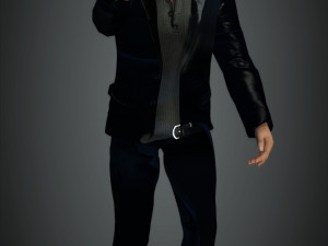 keanu charles reeves 4k texture 3D Model