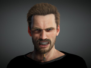 man 4k texture 3D Model