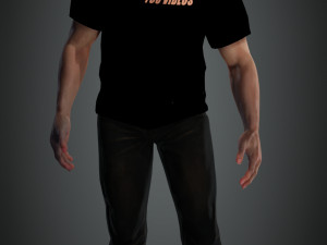 man 4k texture 3Dモデル