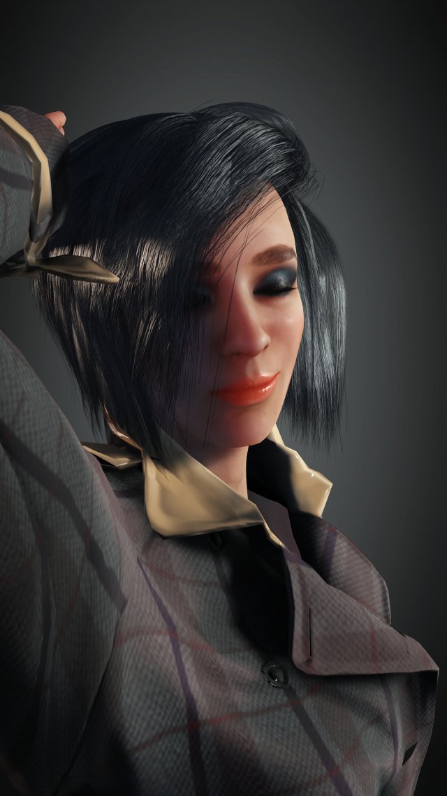 girl 4k texture Model 3D .c4d .max .obj .3ds .fbx .stl .blend 