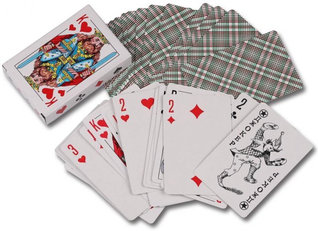 a set of playing cards 36 and 54 3D Model .c4d .max .obj .3ds .fbx .stl .blend 