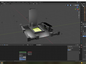 a set of graves 12 pieces Model 3D